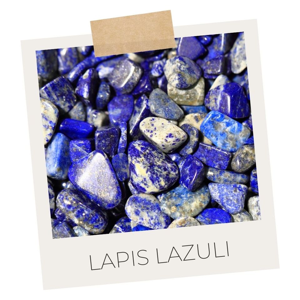 semi-precious Lapis lazuli jewellery gemstones