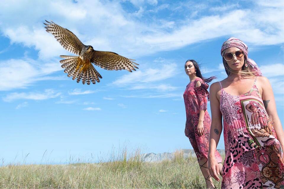 Bird of Prey Jewellery in collaboration with Sheryl May clothing label
