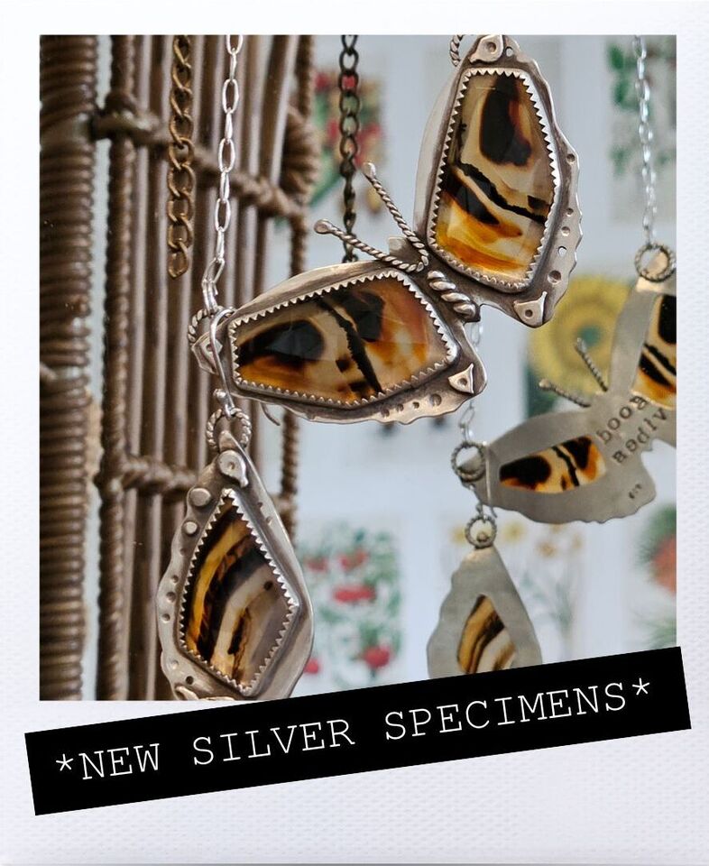 new one of a kind silver jewellery handmade in NZ