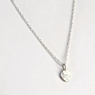 silver bird necklace