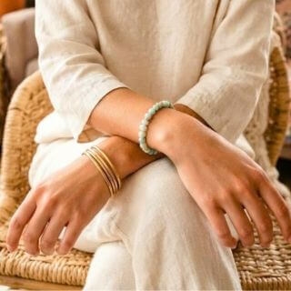 summery amazonite bracelet