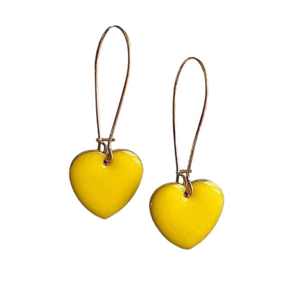 Lemon Love Drop Earrings