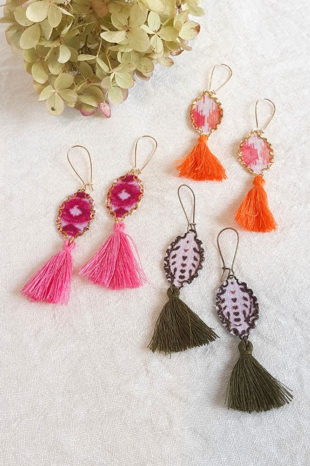 DIY: Summer Mini Tassel Earrings - Petit Bout de Chou