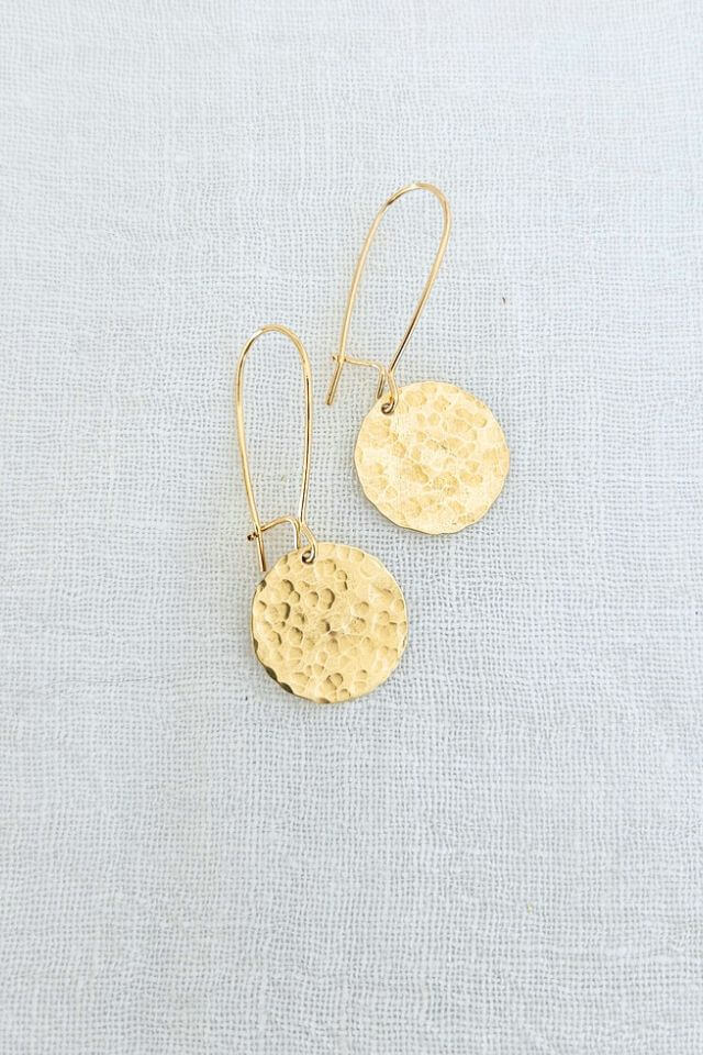 Beaten Sun Helios Earrings