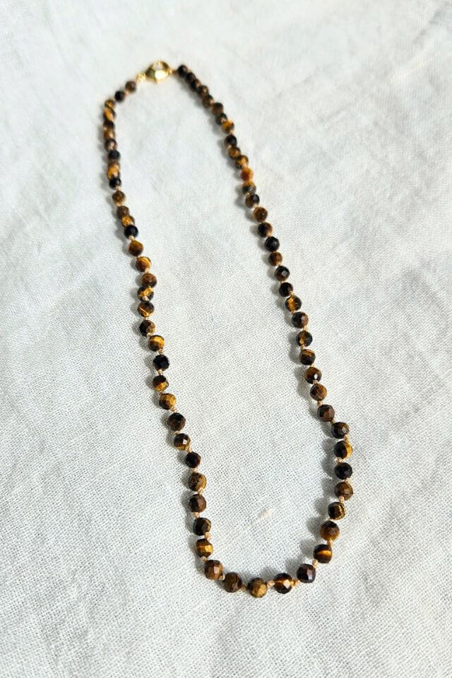 Golden Tiger Eye Choker