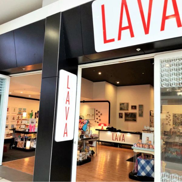 Lava Gallery store in Northlands Mall supporting NZ made jewellery
