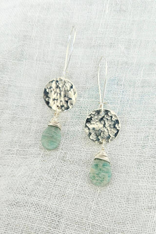 Luna Amazonite Earrings