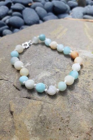 Amazon Bracelet with Sterling Silver