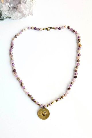 Amethyst Moon Choker