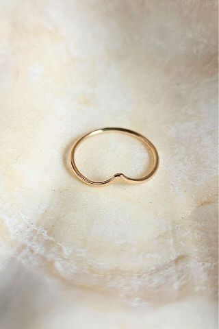Gold-fill Minimalist Peak Rings
