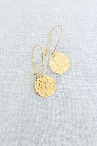 Beaten Sun Helios Earrings