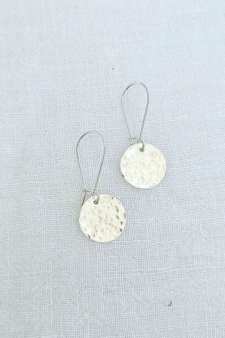 Beaten Moon Luna Earrings